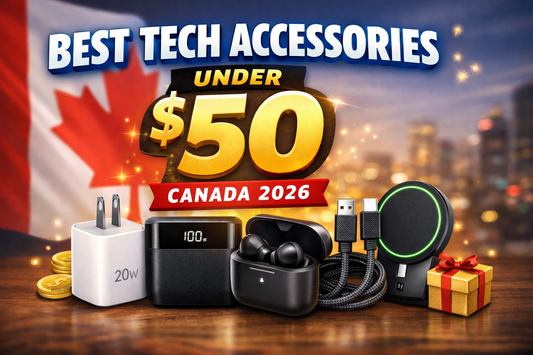 best tech accessories under 50 Canada