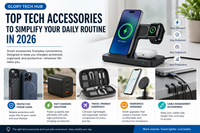 Top Tech Accessories to Simplify Your Daily Routine in 2026 | Glory Tech Hub