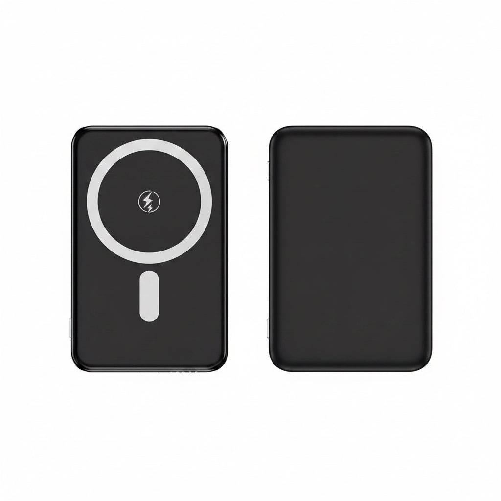 Magnetic Wireless Power Bank 5000mAh | 20W Fast Charging MagSafe-Compatible Mini Portable Charger Glory Tech Hub