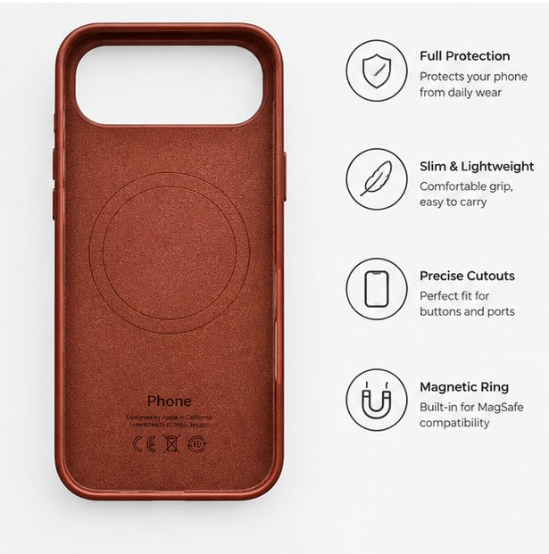 PU Leather Magnetic Case for iPhone 18 Pro & iPhone 18 Pro Max
