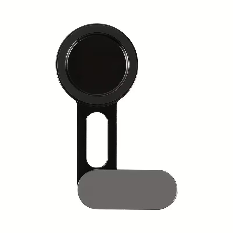 Black and gray Magnetic Laptop Expansion Stand on a white background