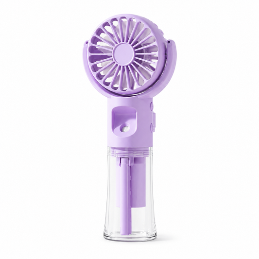 F4 Neck Hanging Spray Fan - Portable Handheld Misting Fan with Water Tank | USB Rechargeable