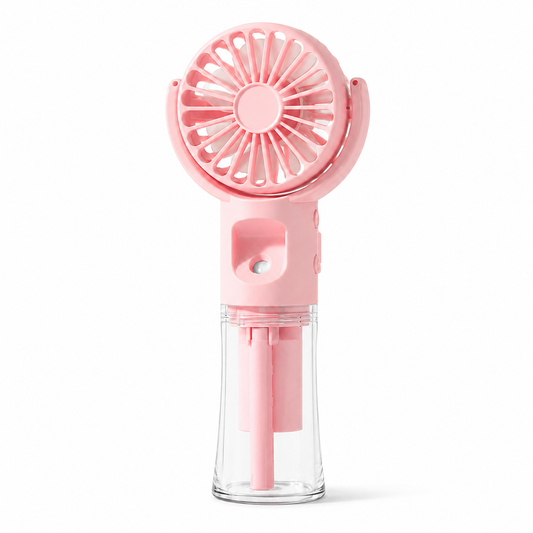 F4 Neck Hanging Spray Fan - Portable Handheld Misting Fan with Water Tank | USB Rechargeable