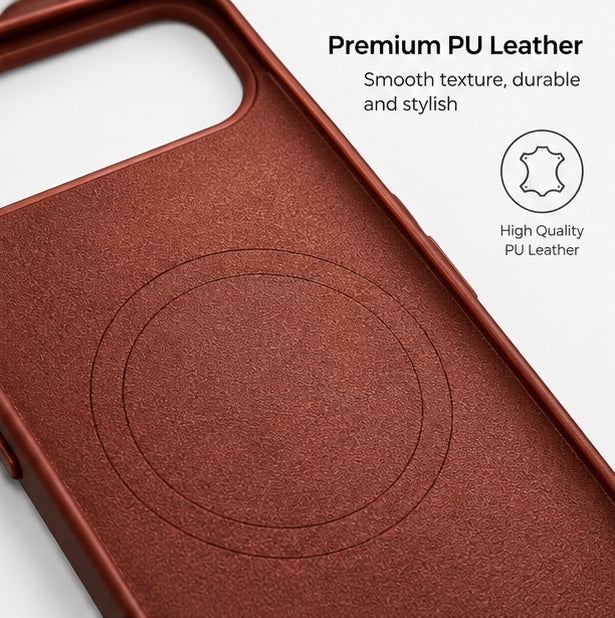 PU Leather Magnetic Case for iPhone 18 Pro & iPhone 18 Pro Max