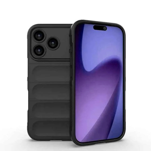 iPhone 17 Pro Silicone Case — Shockproof Bumper Cover with Microfiber Lining | Multi-Color