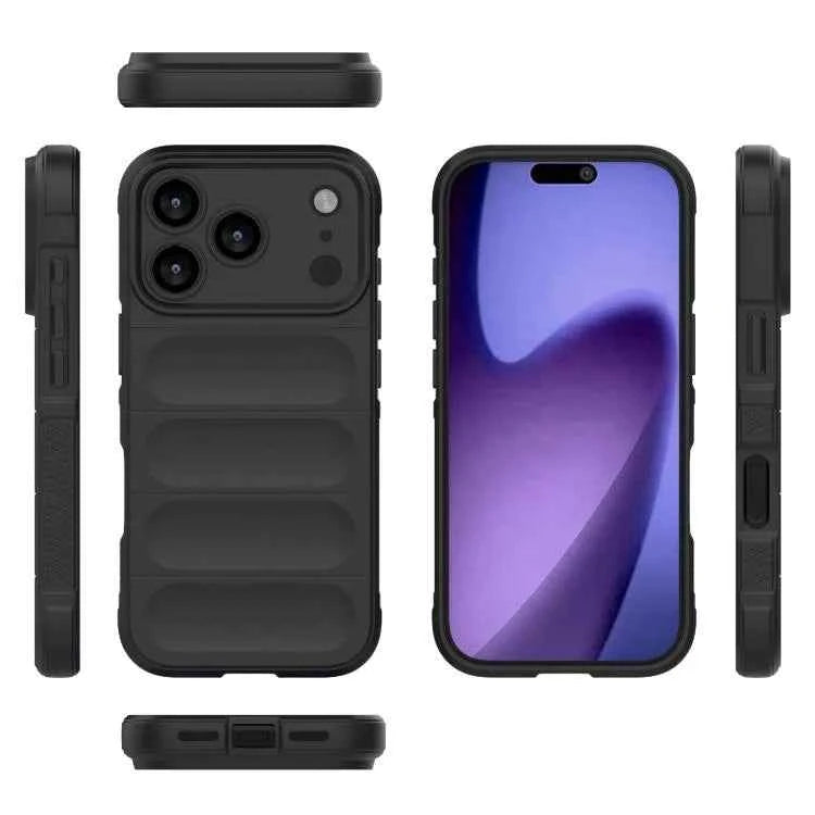 iPhone 17 Pro Silicone Case — Shockproof Bumper Cover with Microfiber Lining | Multi-Color