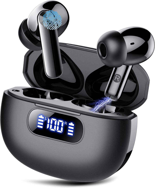 Active Noise Cancelling Bluetooth Earbuds: In-Ear Wireless Headphones with HiFi Stereo