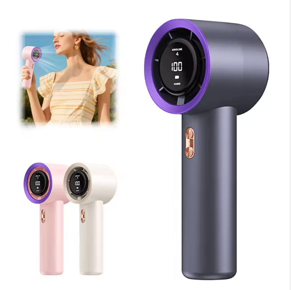 Luxurious RV Handheld Portable USB Fan – Outdoor Mini Air Cooler